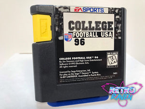 College Football USA 96 - Sega Genesis (Complete)
