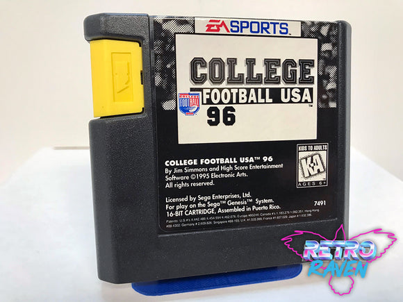 College Football USA 96 - Sega Genesis (Complete)