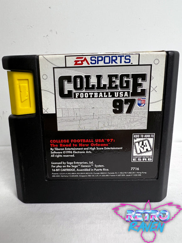 College Football USA 97 - Sega Genesis