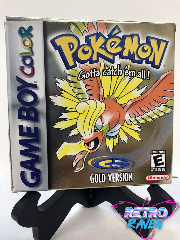 Pokémon Gold Version - Game Boy Color - Complete