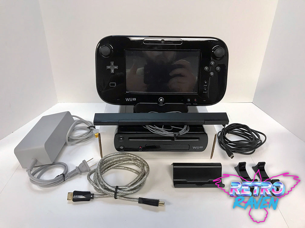 Nintendo Wii U 32GB Black Complete with Mario Maker deals