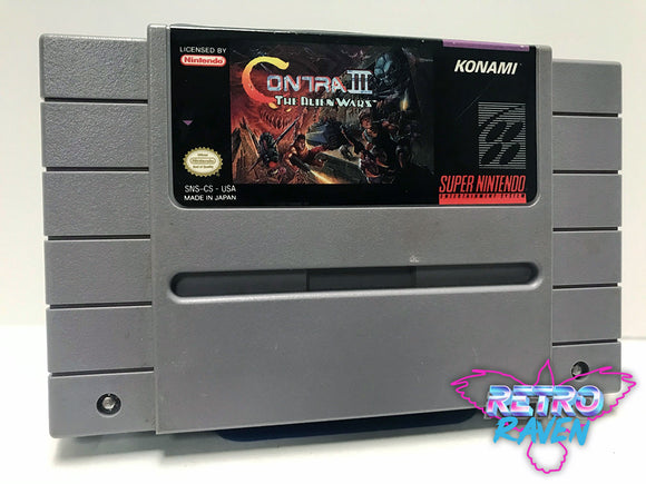 Contra III: The Alien Wars - Super Nintendo