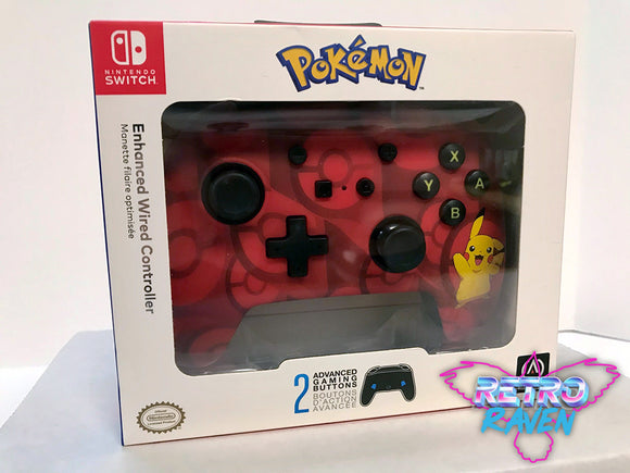 Pokemon Pikachu Wired Controller Nintendo Switch – Retro Raven Games