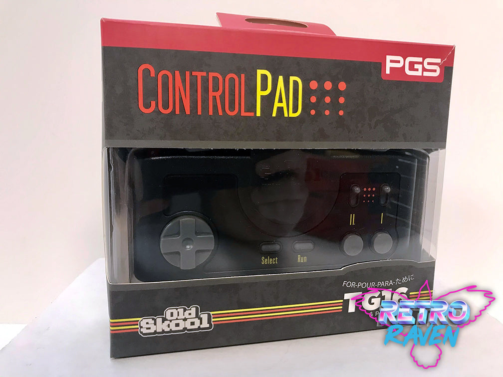 Old Skool TurboGrafx 16 & PC Engine COntroller – Retro Raven Games
