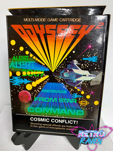 Cosmic Conflict! - Magnavox Odyssey 2 - Complete