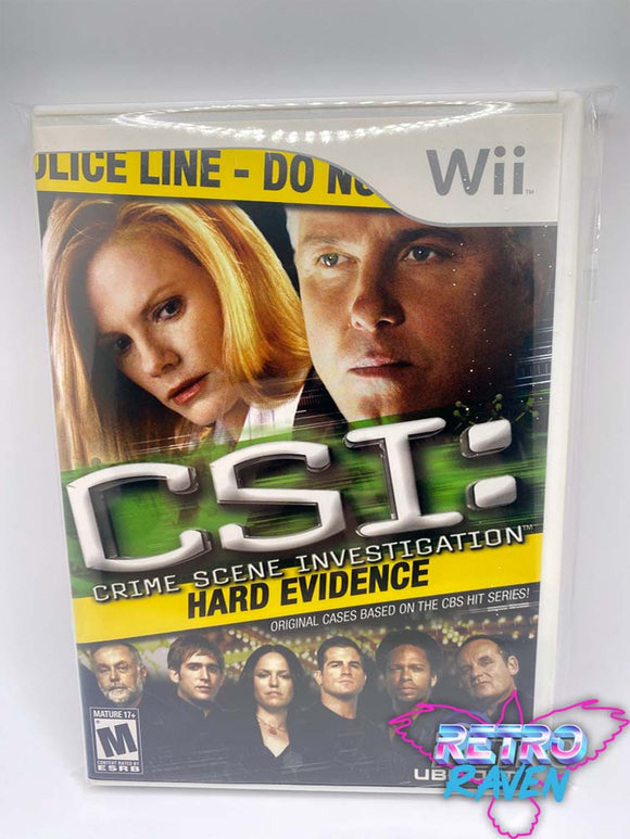 CSI: Crime Scene Investigation - Hard Evidence - Nintendo Wii