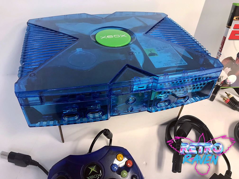 Original Xbox Console w/ Custom Shell – Retro Raven Games