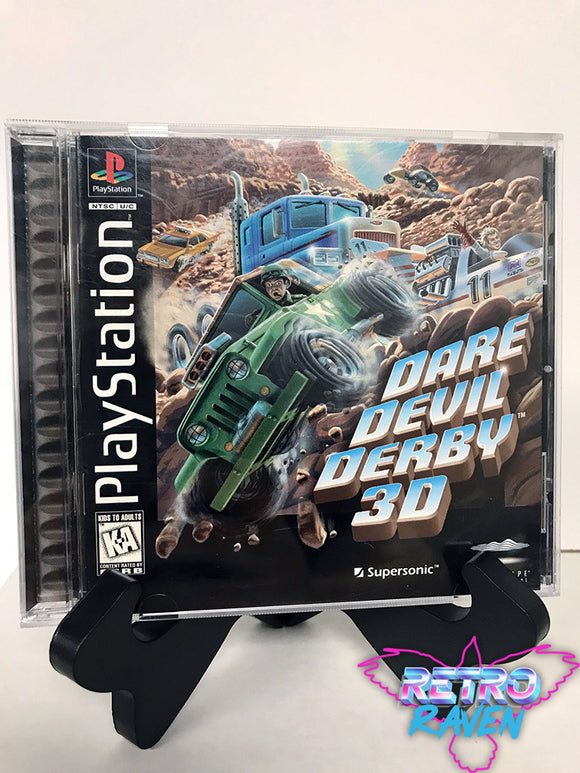 Dare Devil Derby 3D - Playstation 1