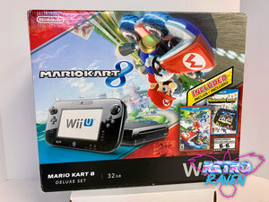 Nintendo Wii U 32GB - Mario Kart 8 Deluxe Bundle - Complete – Retro Raven  Games