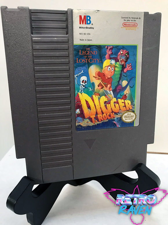 Digger T. Rock: Legend of the Lost City - Nintendo NES