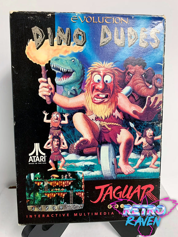 Evolution: Dino Dudes - Atari Jaguar - Complete
