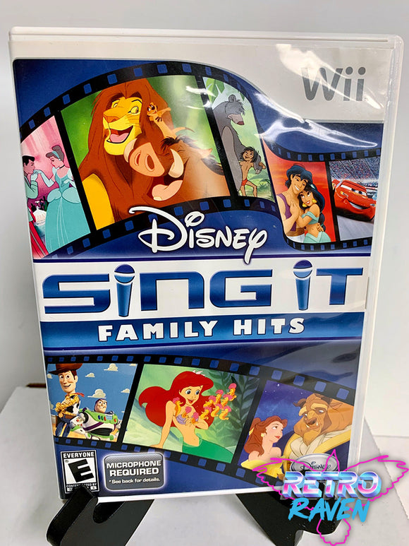 Disney Sing It: Family Hits - Nintendo Wii