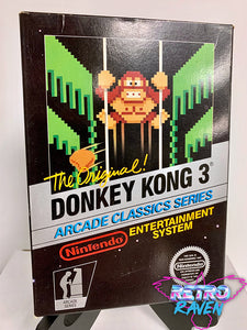 Donkey Kong 3 - Nintendo NES - Complete