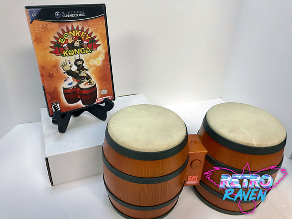 Donkey Konga w/ Bongo Drum - Gamecube