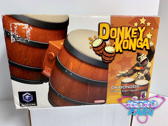 Donkey Konga w/ Bongo Drum - Gamecube - Complete