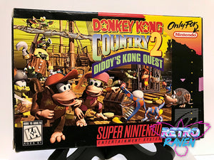Donkey Kong Country 2: Diddy's Kong Quest - Super Nintendo - Complete