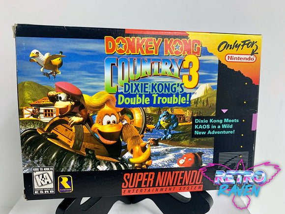 Donkey Kong Country 3: Dixie Kong's Double Trouble! - Super Nintendo - Complete