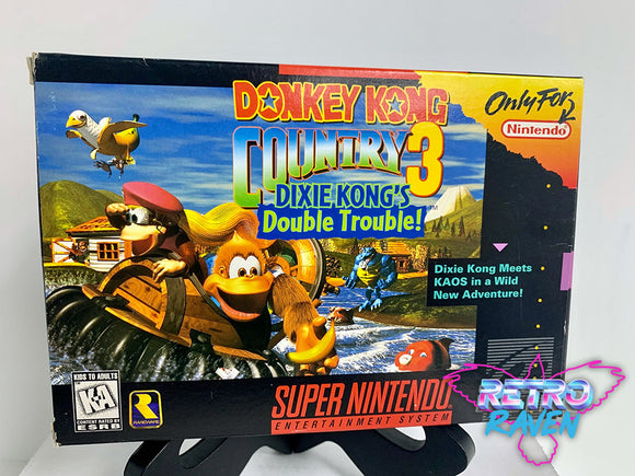 Kong Retro Super Nes Donkey Kong Country 3: Dixie Kong's