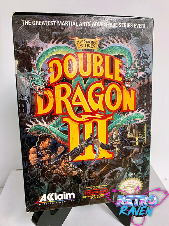 Double Dragon III: The Sacred Stones - Nintendo NES - Complete