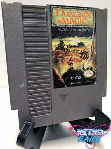 Dungeon Magic: Sword of the Elements - Nintendo NES