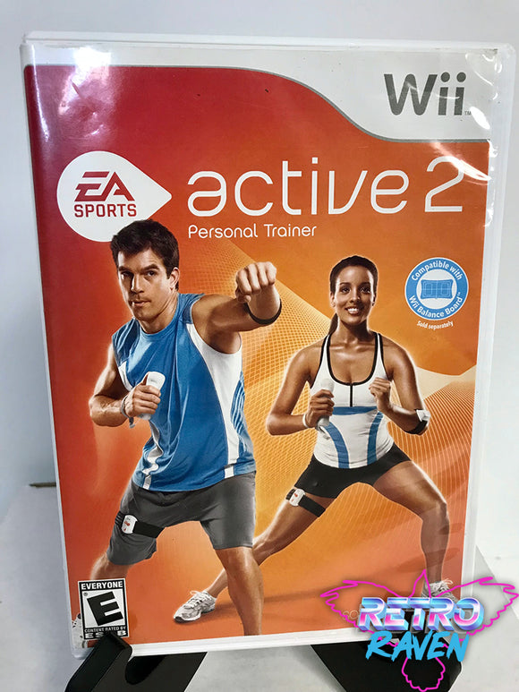 Wii Active Personal Trainer Package Game Disc Leg Strap Resistance