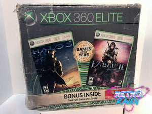 Xbox 360 Elite Console - Black 120GB w/ Bonus Games - Complete