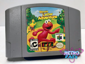 Sesame Street: Elmo's Letter Adventure - Nintendo 64