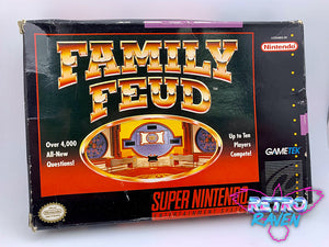 Family Feud - Super Nintendo - Complete