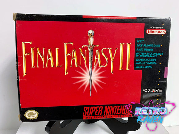 Final Fantasy II - Super Nintendo - Complete