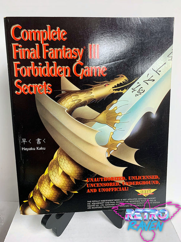 Final Fantasy III Forbidden Game Secrets - Secrets of the Games Series