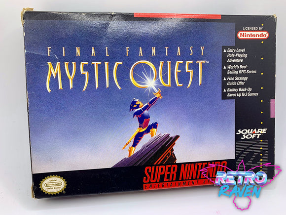 Final Fantasy: Mystic Quest - Super Nintendo - Complete