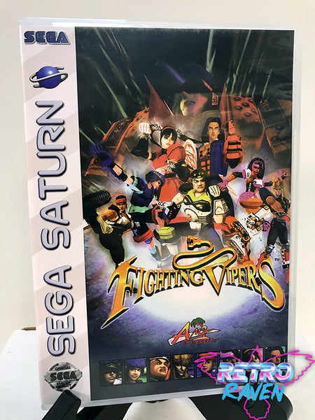 Jeu FIGHTING VIPERS Pour Sega Saturn - Version Japonaise (JAP), Très Bon état