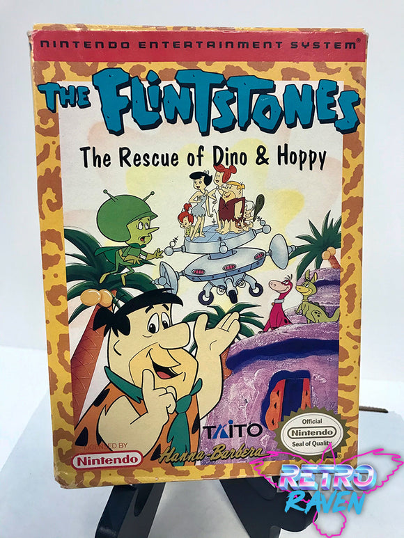 The Flintstones: The Rescue of Dino & Hoppy - Nintendo NES - Complete