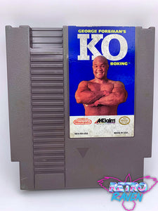 George Foreman's KO Boxing - Nintendo NES