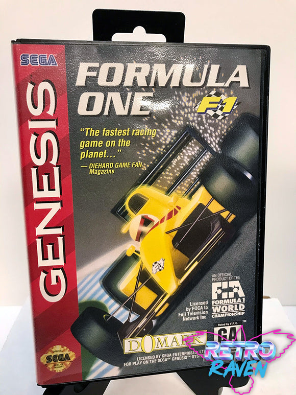 Formula One - Sega Genesis - Complete