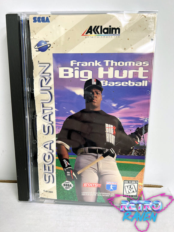 Frank Thomas Big Hurt Baseball - Sega Saturn