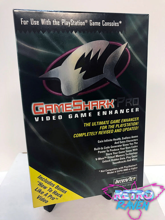 Game Shark Pro versão 3.0 para PlayStation 1 com PARALLEL PORT