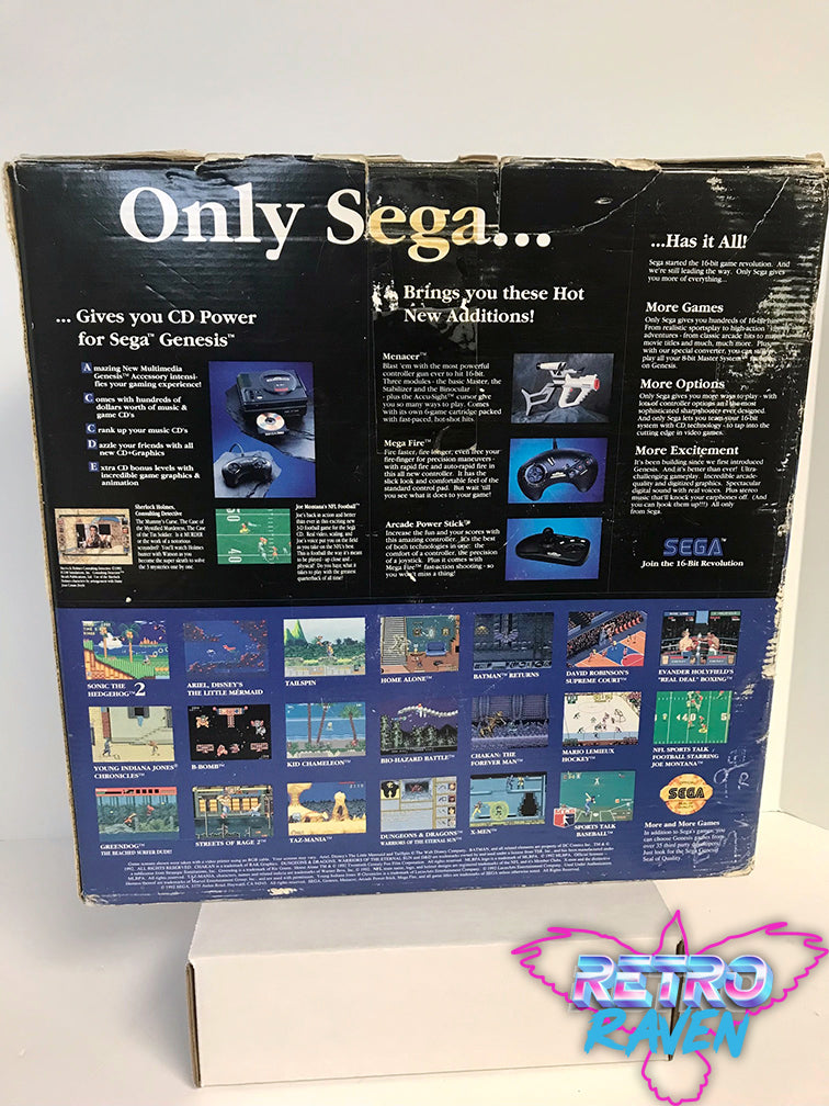 Vintage Original Sega Genesis Model 1 Console – Tested & Ready To Play With Sonic!