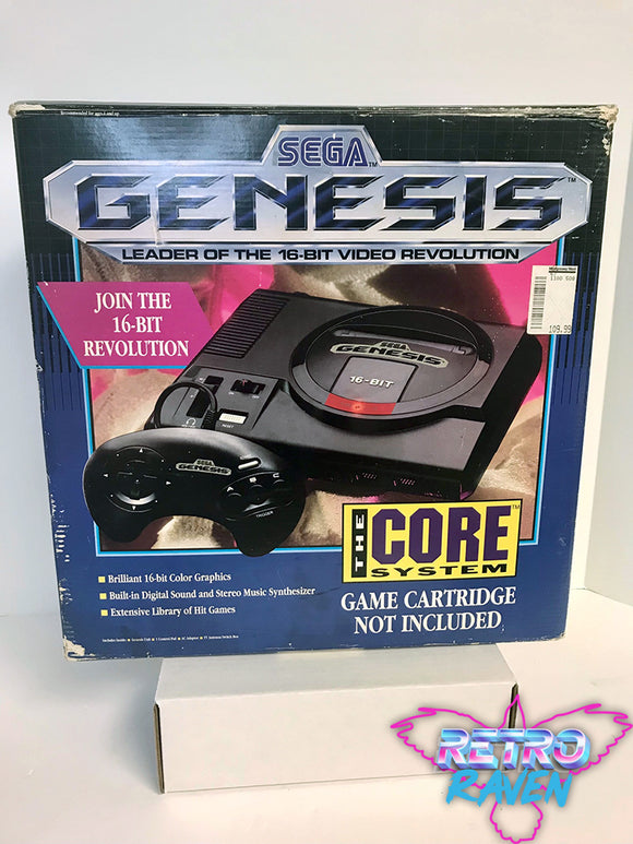 Original Sega Genesis System Core Console In Box – Retro Raven Games