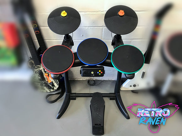 guitar hero drum pedal xbox 360 Guitar Hero Drum Set for Xbox 360 – Retro Raven Games