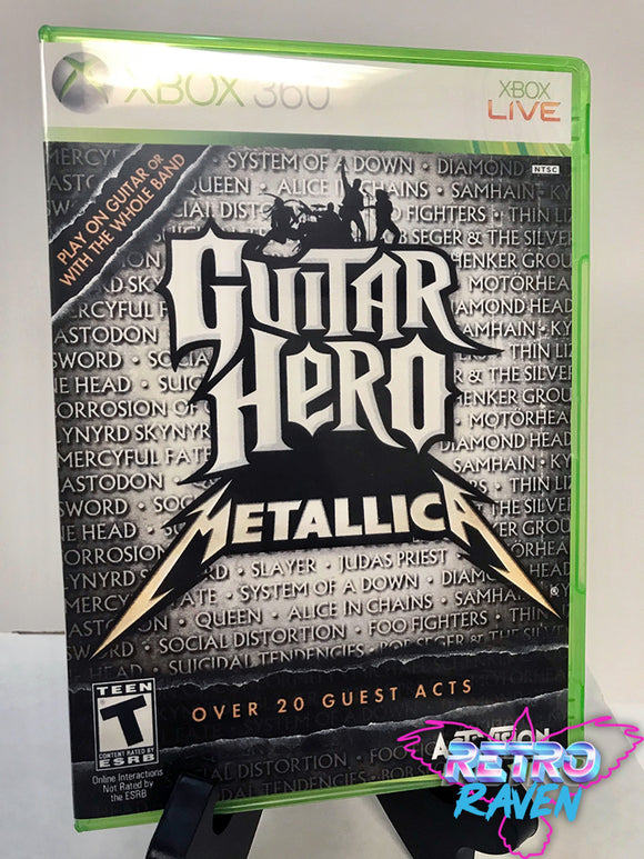 Guitar hero Metallica xbox 360 - Jeux Vidéo | Rakuten Guitar hero Metallica xbox 360 - Jeux Vidéo | Rakuten