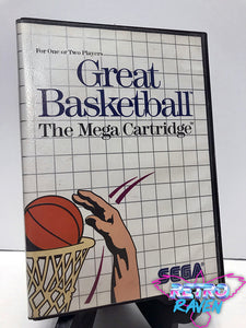 Great Basketball - Sega Master Sys. - Complete