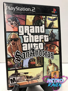 Grand Theft Auto San Andreas Playstation 2 Bloqueado Dvd Ps2