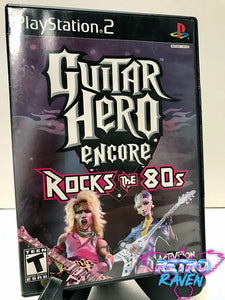 Guitar Hero Encore: Rocks the 80s - Playstation 2