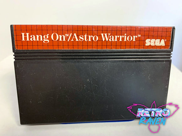 Hang-On & Astro Warrior - Sega Master Sys.