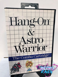 Hang-On & Astro Warrior - Sega Master Sys. - Complete