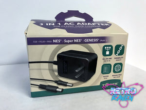 AC Adapter - 3in1 for NES, SNES & Genesis