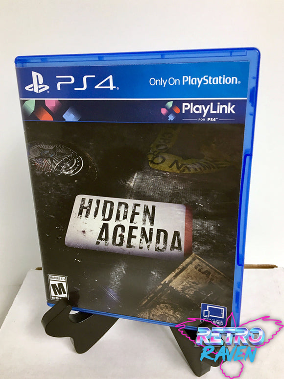 Hidden Agenda  - Playstation 4