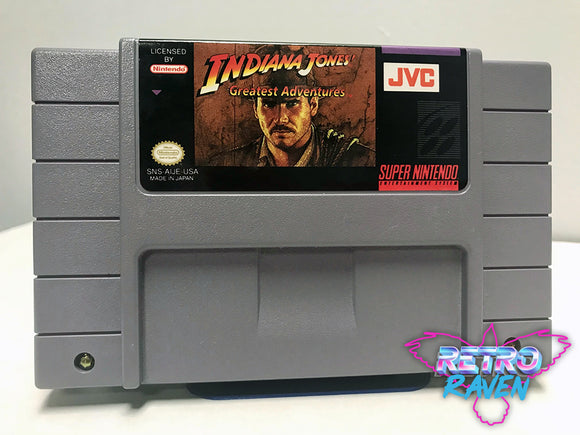 Indiana Jones: Greatest Adventures - Super Nintendo