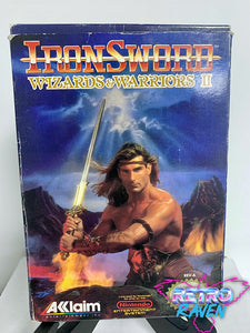 IronSword: Wizards & Warriors II - Nintendo NES - Complete